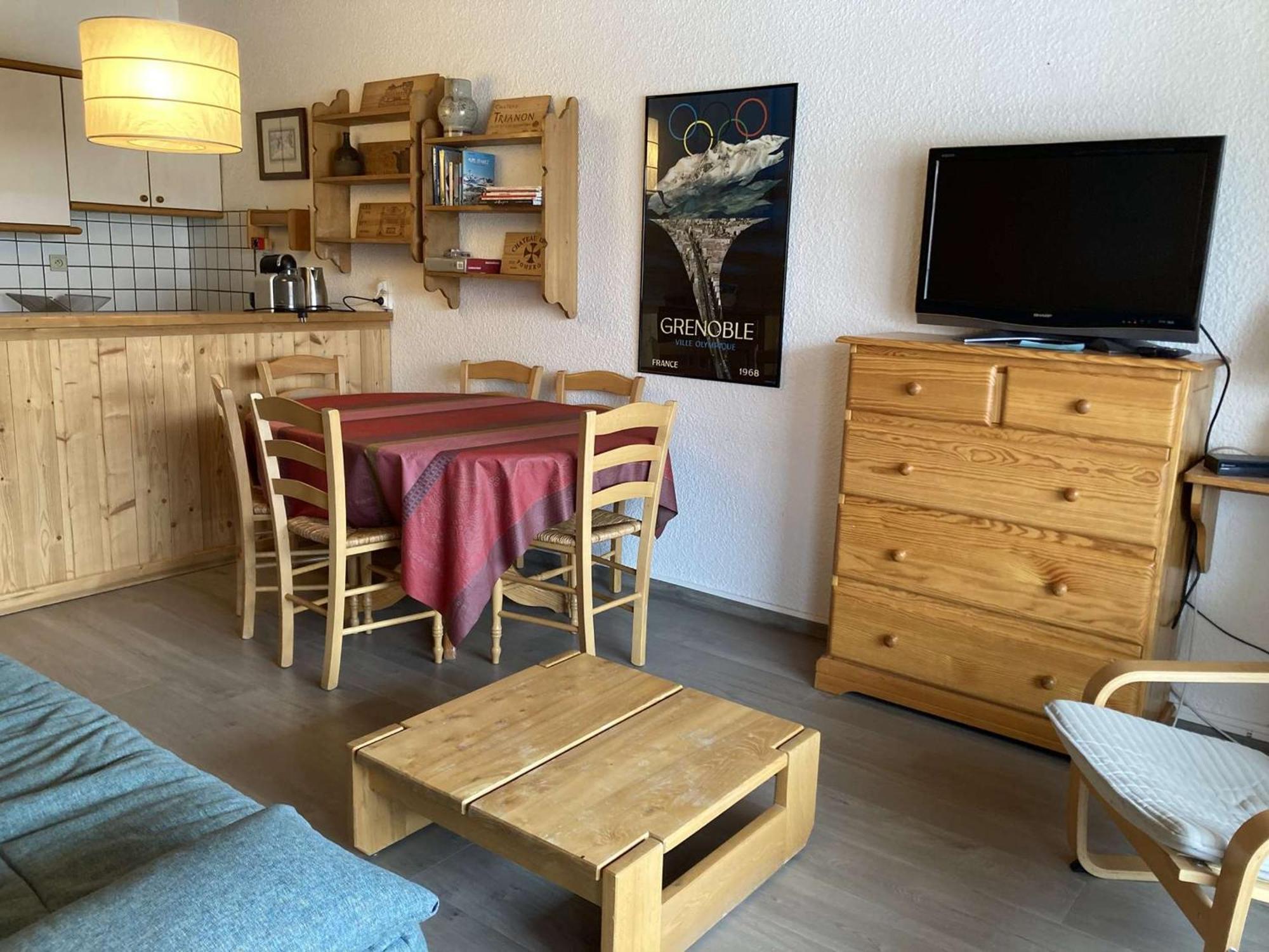 Appartement Cosy 6 Pers, Centre Alpe D'Huez, Proche Pistes/Activites, Balcon Sud - Fr-1-405-359 Exterior foto